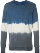 The Elder Statesman Striped Jumper, Men's, Size: Xl, Blue, Cashmere