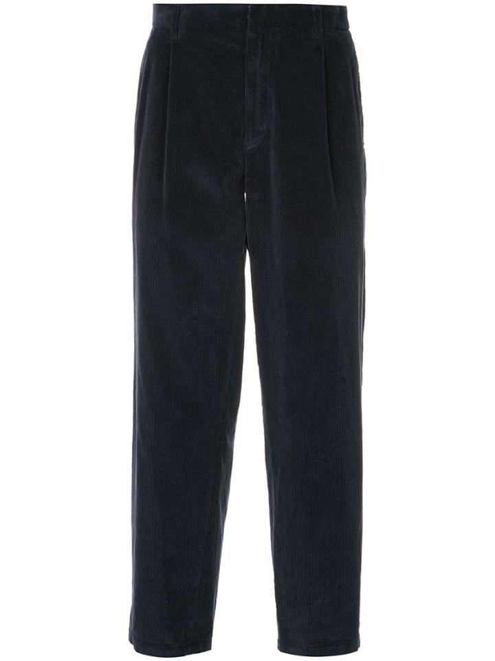Kolor Corduroy Tapered Trousers - Blue