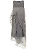 Uma Raquel Davidowicz Loren Midi Dress - Grey