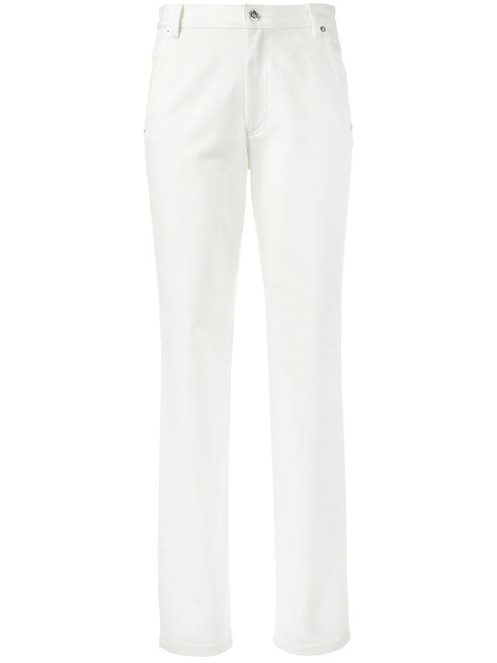 Vanessa Seward Dimitri Jeans, Size: 38, White, Cotton/polyurethane
