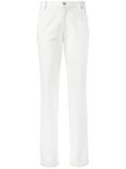 Vanessa Seward Dimitri Jeans, Size: 38, White, Cotton/polyurethane