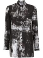 Mara Mac Printed Shirt - Grey