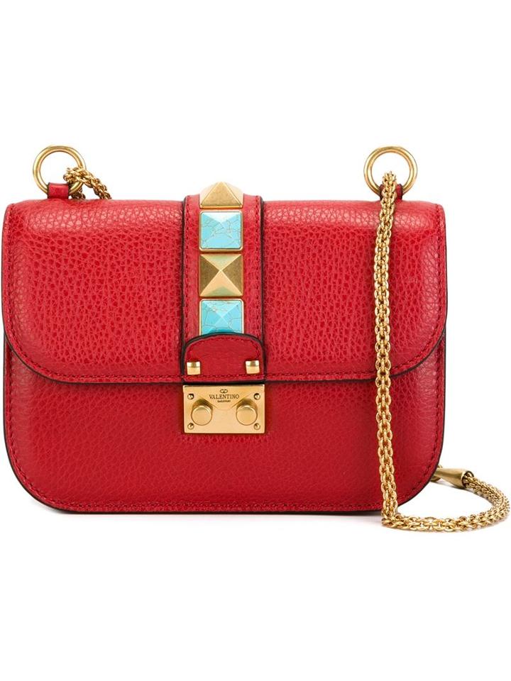 Valentino Garavani 'glam Lock Rolling' Crossbody Bag