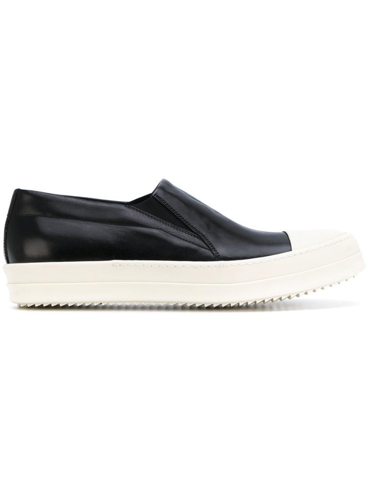 Rick Owens Boat Sneakers - Black