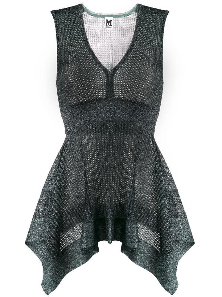 M Missoni Fitted Blouse - Blue