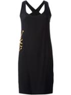 Gianfranco Ferre Vintage Lace-up Hardware Detail Dress