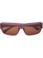 Linda Farrow Tinted Sunglasses - Purple