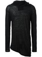 Alchemy Cowl Neck Asymmetric Hem Top