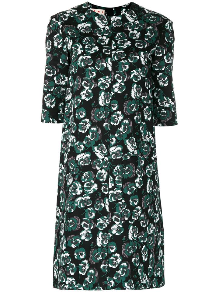 Marni Poetry Flower Print Dress - Multicolour