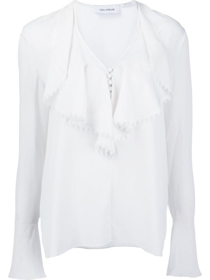 Yigal Azrouel 'ruffle Front' Blouse