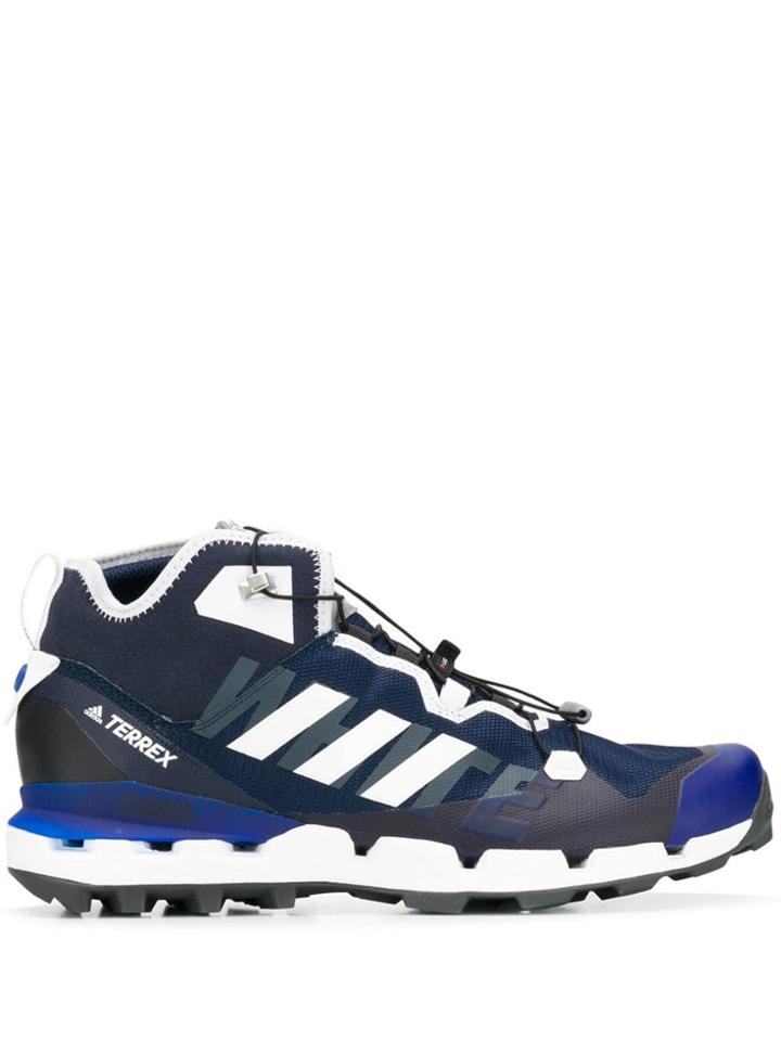 Adidas By White Mountaineering Panelled Sneakers - Blue