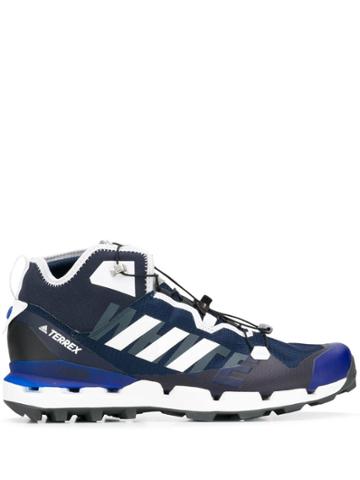 Adidas By White Mountaineering Panelled Sneakers - Blue