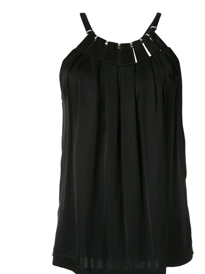 Reinaldo Lourenço Cut Out Embellished Blouse - Black