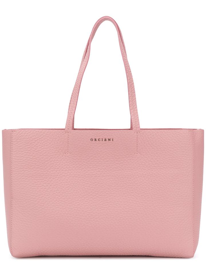 Orciani Shopper Tote - Pink & Purple