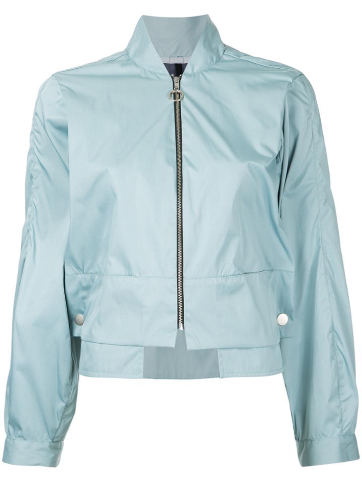 Taylor Aligned Bomber Jacket - Blue