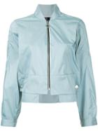 Taylor Aligned Bomber Jacket - Blue