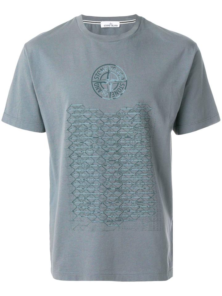 Les Hommes Strap Detail T-shirt - Black
