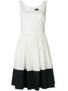 Emporio Armani Bi-colour Dress - White