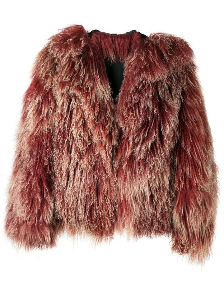 A.n.g.e.l.o. Vintage Cult 1970's Fluffy Coat - Pink