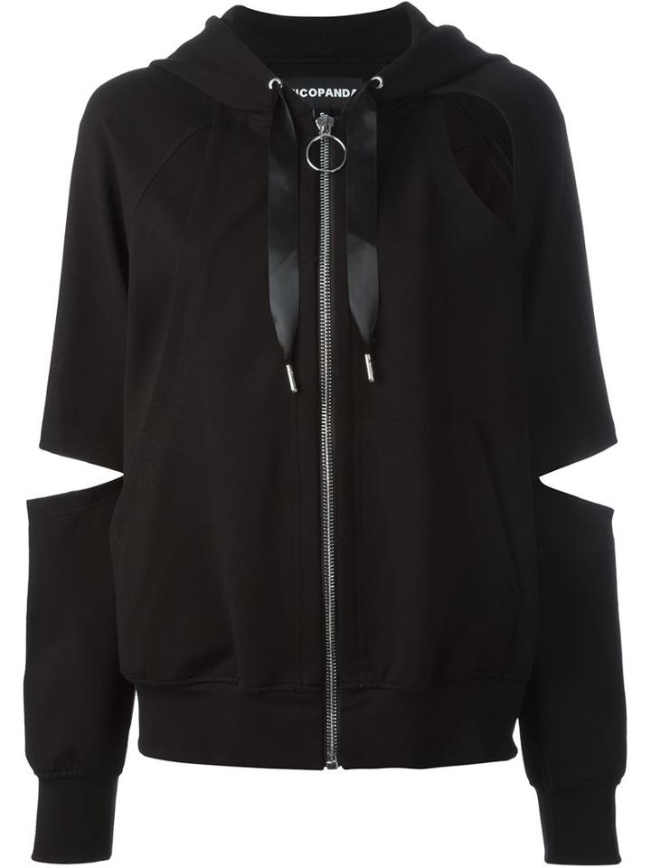 Nicopanda Cut-out Detail Hoodie