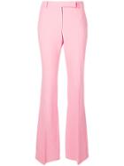 Alexander Mcqueen Classic Flared Trousers - Pink