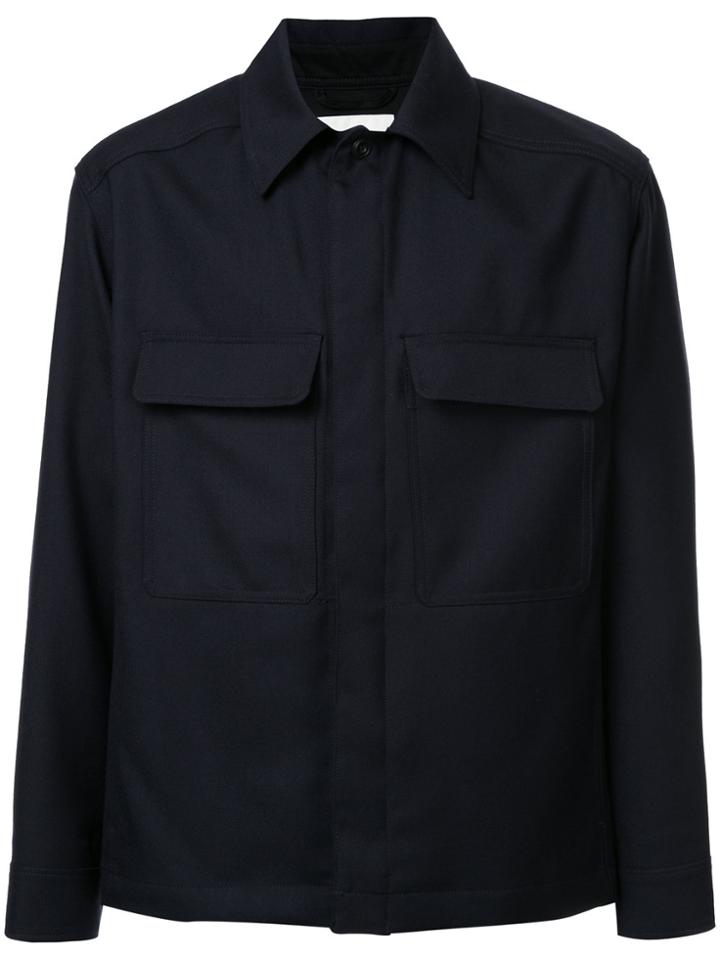 Lemaire Lightweight Shirt Jacket - Blue