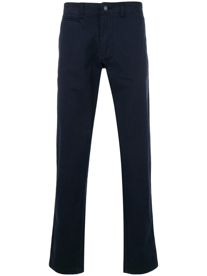 Napapijri Straight Leg Chinos - Blue