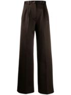 Fendi Jersey Tailored Trousers - Brown