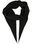 Saint Laurent Angle Tip Neckerchief - Black