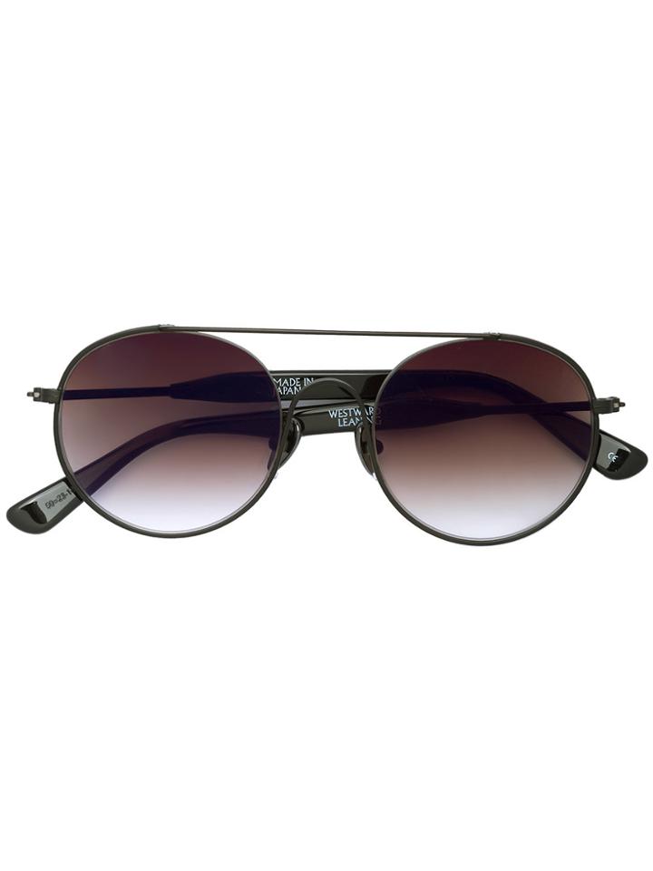 Westward Leaning Cellophane Disco 01 Sunglasses - Black