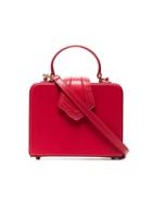 Mehry Mu Fey Mini Leather Box Bag - Red
