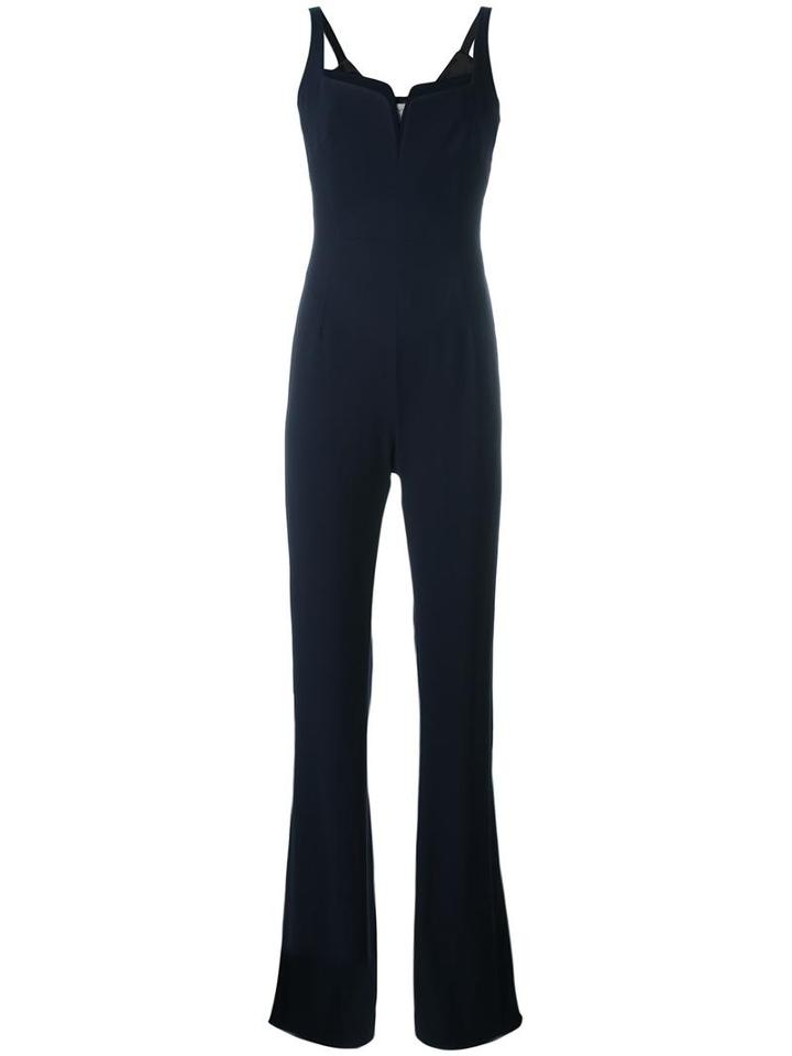 Galvan 'signature' Corset Jumpsuit, Women's, Size: 40, Blue, Triacetate/polyester/spandex/elastane