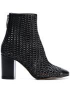 Golden Goose Deluxe Brand Woven Ankle Boots - Black