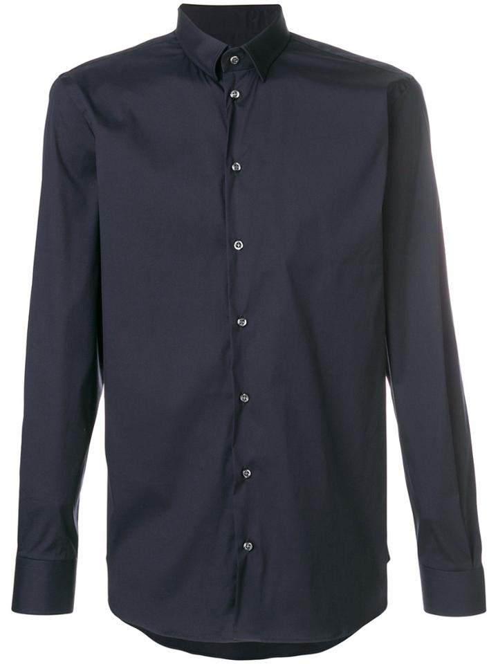 Emporio Armani Slim Fit Shirt - Blue