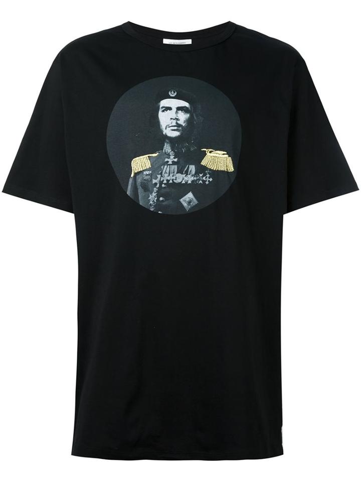 Les Benjamins 'bursa' Oversize T-shirt, Men's, Size: Large, Black, Cotton