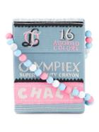 Olympia Le-tan Chalk Box Shoulder Bag, Women's, Blue