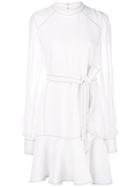 Carolina Herrera Tie Waist Dress - White