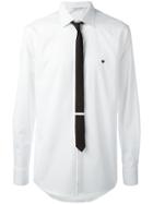 Neil Barrett Tie Shirt - White