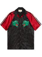 Gucci Panther Bowling Shirt - Black