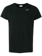Saint Laurent Heart Print T-shirt - Black