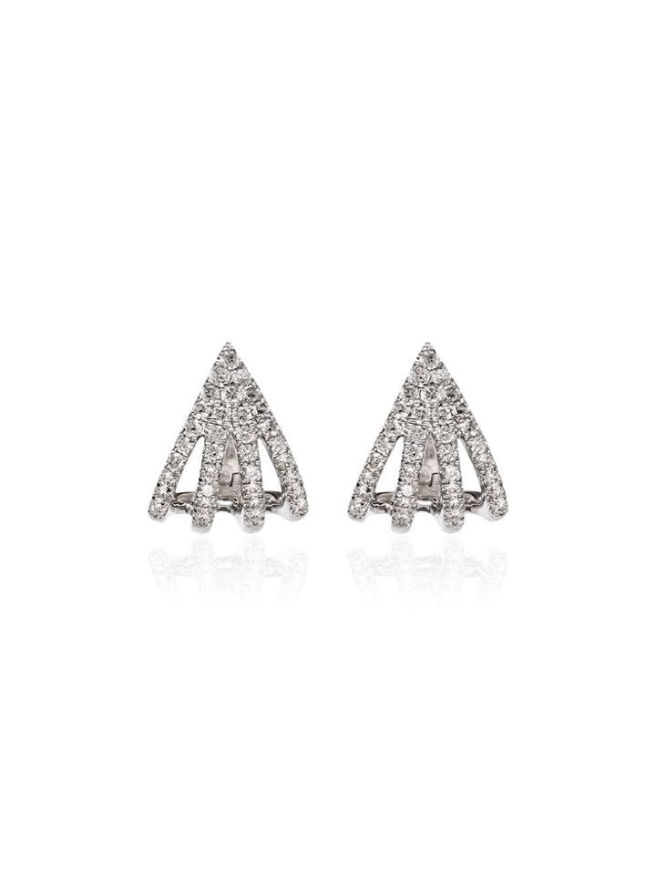 Dana Rebecca Designs 14k White Gold Sarah Leah Diamond Earrings