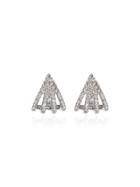 Dana Rebecca Designs 14k White Gold Sarah Leah Diamond Earrings