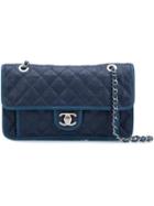 Chanel Vintage 'riviera' Flap Bag, Women's, Blue