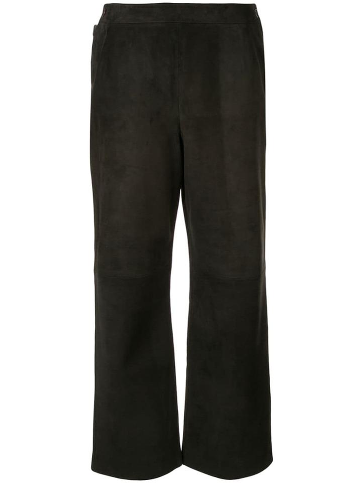 Hermès Pre-owned 1998-2004 Long Pants - Black