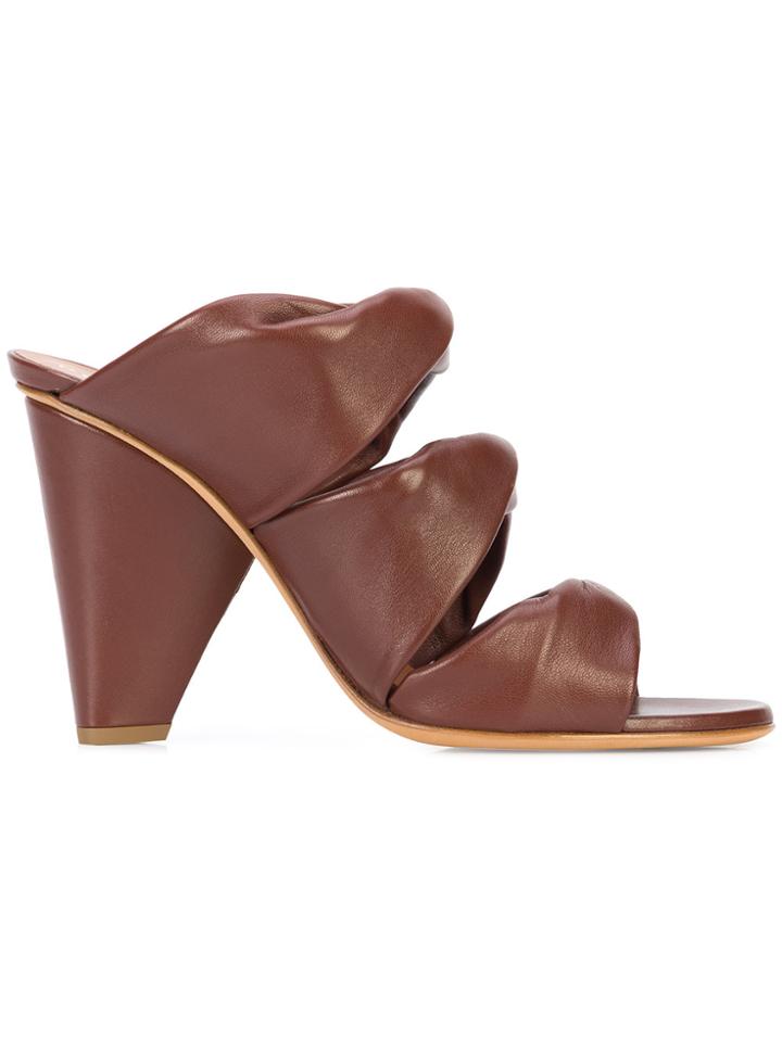 Derek Lam Gaia Strappy Sandal - Red