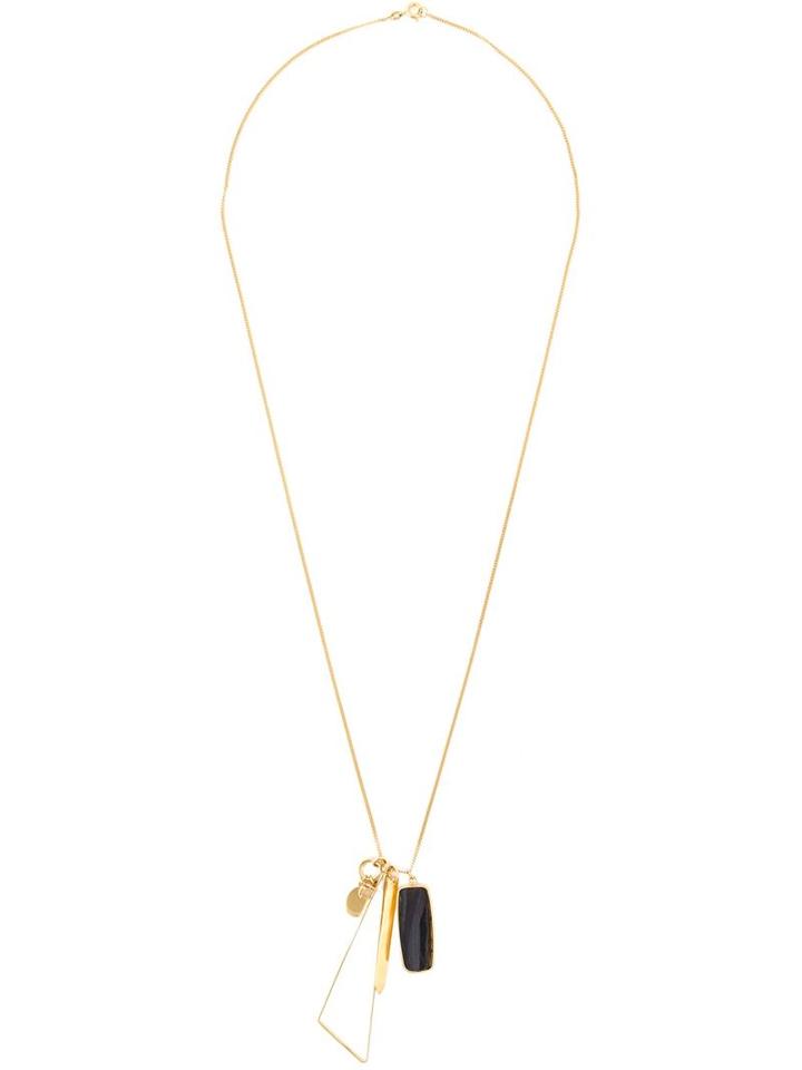 Wouters & Hendrix 'playfully Precious' Tiger Iron And Moonstone Necklace