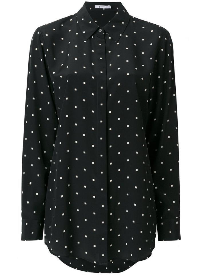 T By Alexander Wang Printed Shirt - Black