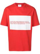 Calvin Klein Jeans Est. 1978 Logo Patch T-shirt - Red