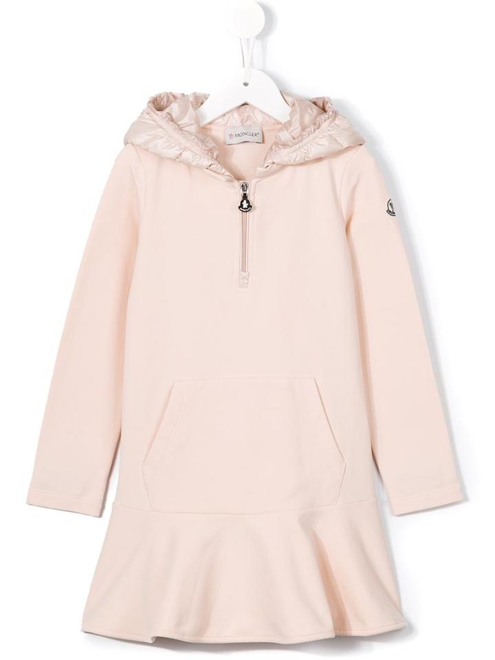 Moncler Kids Padded Dress, Girl's, Size: 6 Yrs, Pink/purple