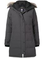 Canada Goose Zip-up Hooded Parka - Grey